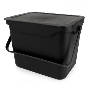 Easy Eco Kitchen Caddy - 5L Size - Black