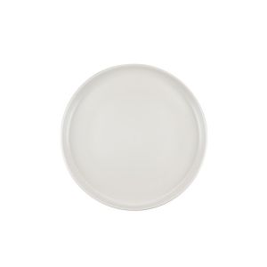 Set of four assorted 20cm side plates, made from recycled plastic.