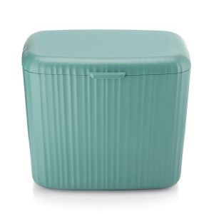 sage green recycled plastic food waste caddy