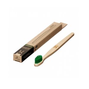 eco friendly children's toothbrush made from FSC beechwood and plant based bristles