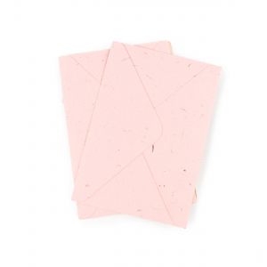 Eco friendly light pink envelopes 