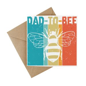 dad to bee wildflower plantable card