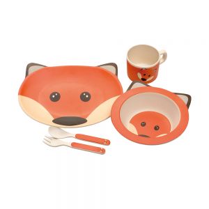  Eco Bamboo 5PC Kids Set - Fox