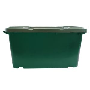 Coral Recycling Box - 44L - Green AND Green Lid