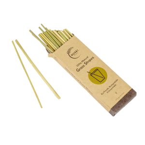 Pack of 100% natural bullrush grass straws