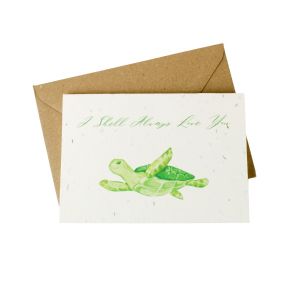 'I Shell Always Love You' - Wildflower Plantable Card