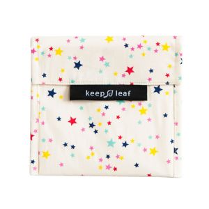 Star patterned Keep Leaf food sachet