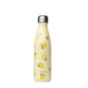 Qwetch Insulated Stainless Steel Bottle - Lemon
