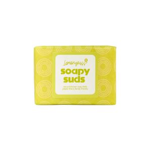 Plastic free, organic vegan lemongrass soap bar for face and body cleansing.