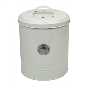 Caddy Company Metal Compost Pail - Food Waste Bin in Dark Blue - Main