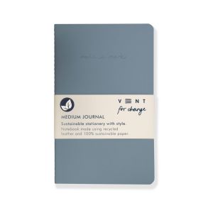 VENT: Make a Mark Slim Medium Journal - Dusty Blue