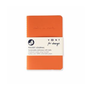 VENT: Make a Mark Mini Pocket Journal - Orange