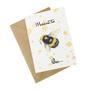 'Meant to Bee...' - Wildflower Plantable Card