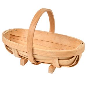 Damaged Burgon & Ball Wooden Trug - Medium