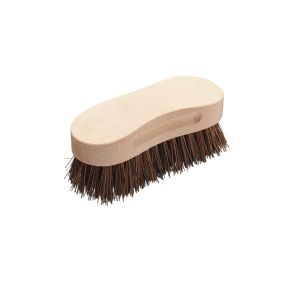 Natural Elements Coconut Husk Scrubber Brush with Handle