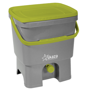 Organko Kitchen Composter - Grey & Green (NO Bran)