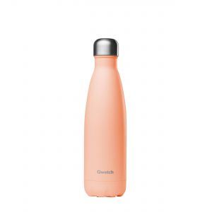 Qwetch Insulated Stainless Steel Bottle - Pastel Peach