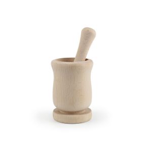 FSC beechwood pestle and mortar set