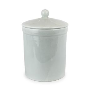 Portland Ceramic Compost Caddy - Emerald-Grey