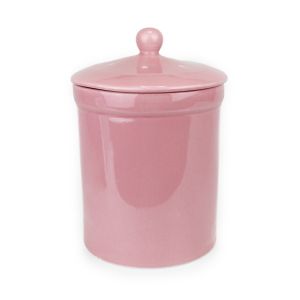 Damaged Portland Ceramic Compost Caddy - Pink - NO LID