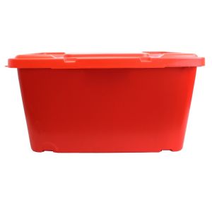 Coral Recycling Box - 44L - Red AND Red Lid