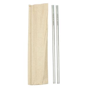 Stainless Steel Single Straw - Set of 2 
