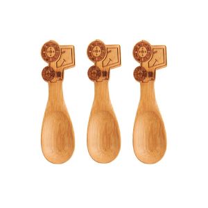 Sass & Belle Bamboo Children's Spoons - Tractor - Set of 3