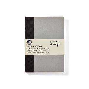 VENT: Sustainable Notebook A5 Write Range Black (Lined Paper) 