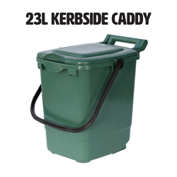 23l kerbside compost caddy