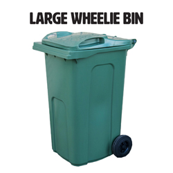 240l large wheelie bin