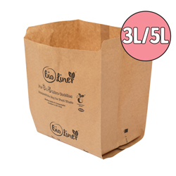 3l & 5l paper compostable food waste bags