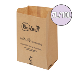 7L & 10L paper compostable food waste bags