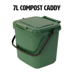 7l food waste compost caddy